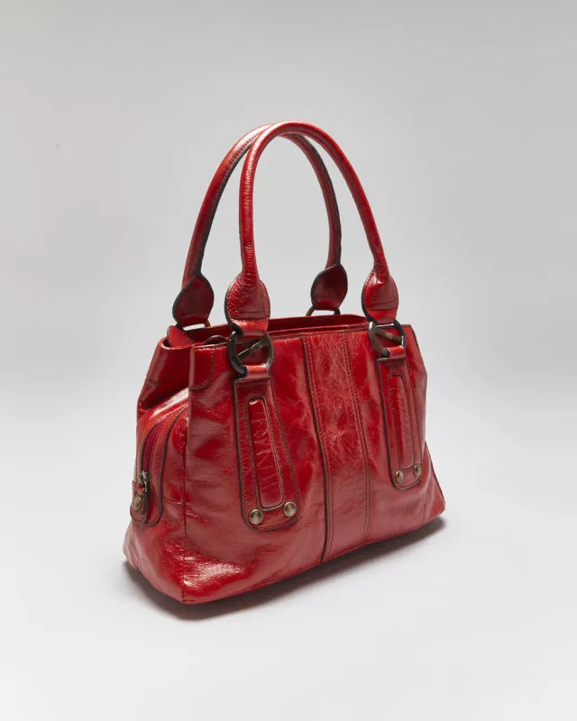 Vintage Y2k 00s Coach Leather Handbag sold by Rokit