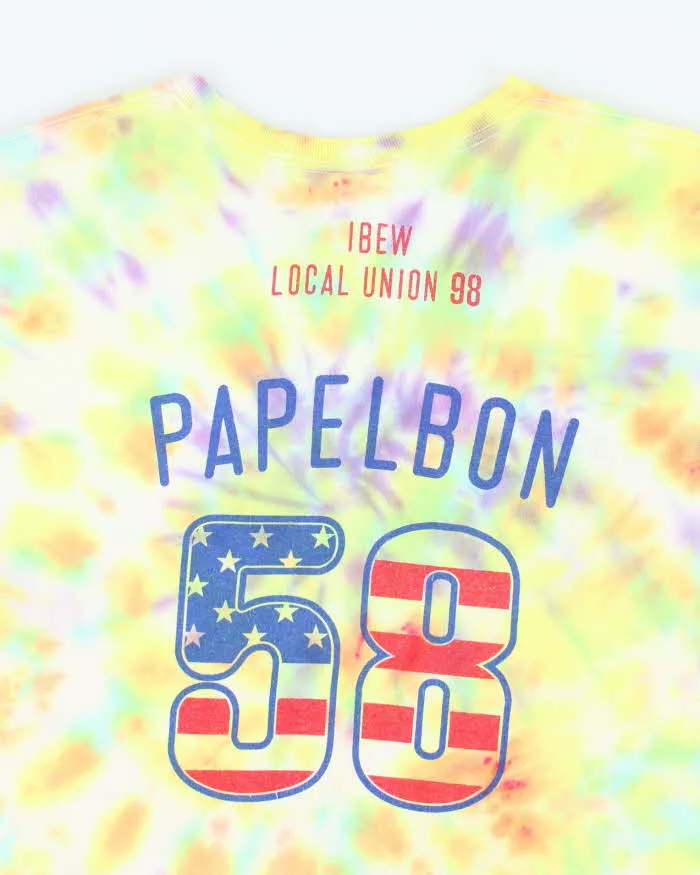 Vintage Phillies Tie-Dye T-shirt - L sold by Rokit product image thumbnail 4