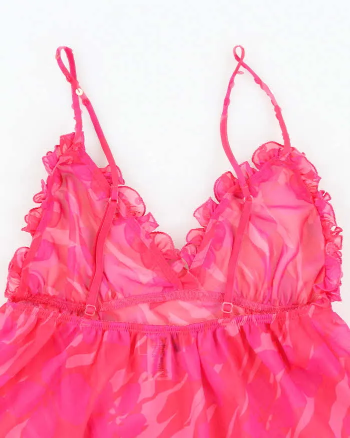 Vintage Y2k 00s La Senza Ruffle Mesh Cami - XS sold by Rokit product image thumbnail 4