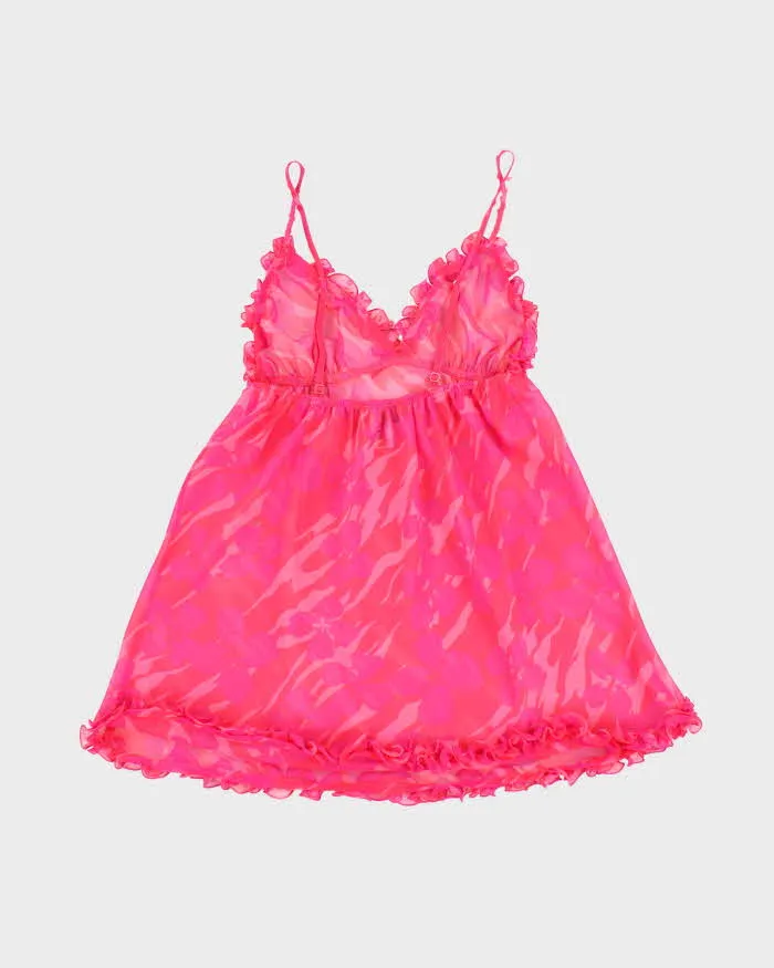 Vintage Y2k 00s La Senza Ruffle Mesh Cami - XS sold by Rokit product image thumbnail 2