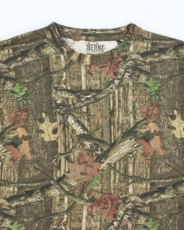Vintage Berne Outdoors Camouflage T-shirt - M sold by Rokit product image thumbnail 3