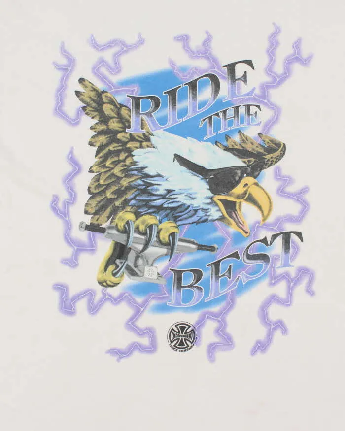 Vintage 2000's Independent Skateboard Eagle Graphic T-Shirt - L sold by Rokit product image thumbnail 3