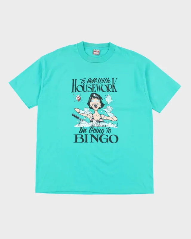 Vintage 90s Im Going To Bingo Single Stitch T-shirt - XL sold by Rokit