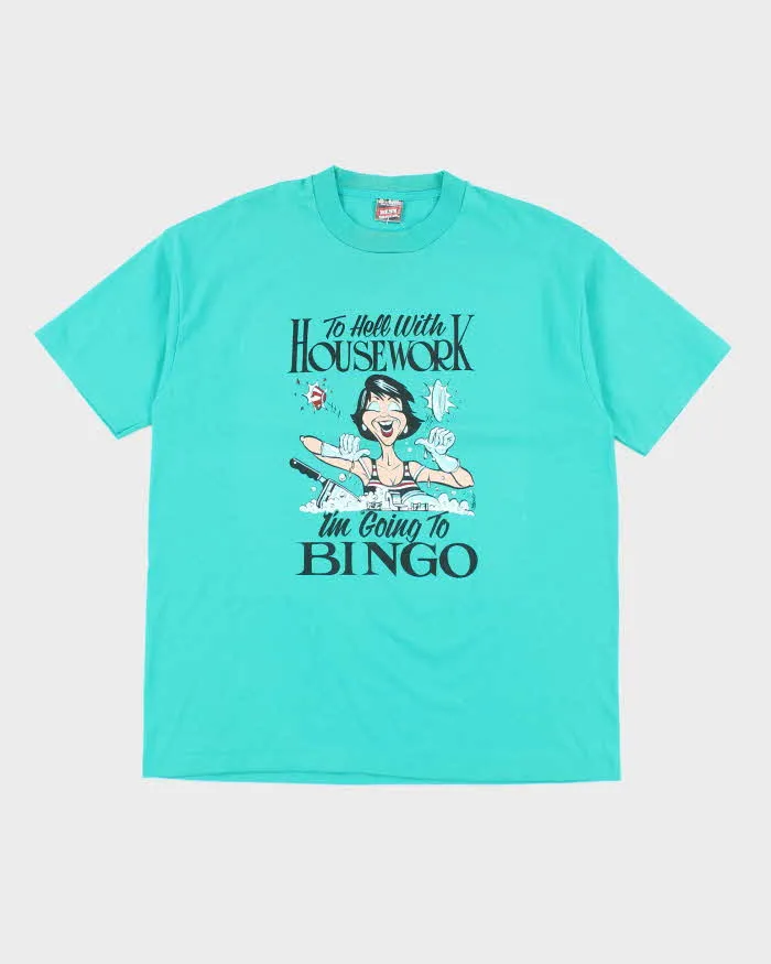 Vintage 90s Im Going To Bingo Single Stitch T-shirt - XL sold by Rokit