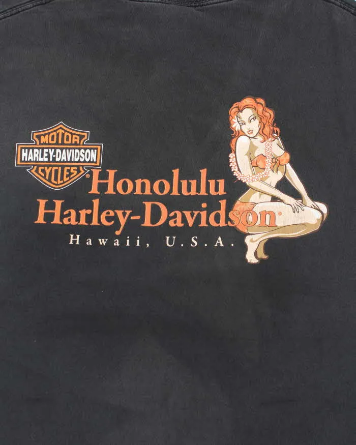 Vintage Harley Davidson Honolulu Graphic T-Shirt - XL sold by Rokit product image thumbnail 4