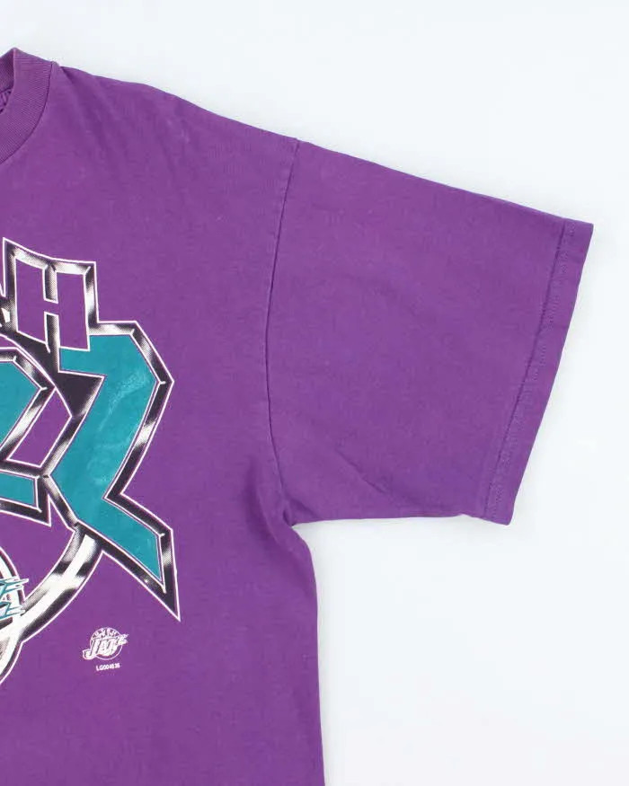 Vintage Utah Jazz NBA T-shirt - XL sold by Rokit product image thumbnail 4