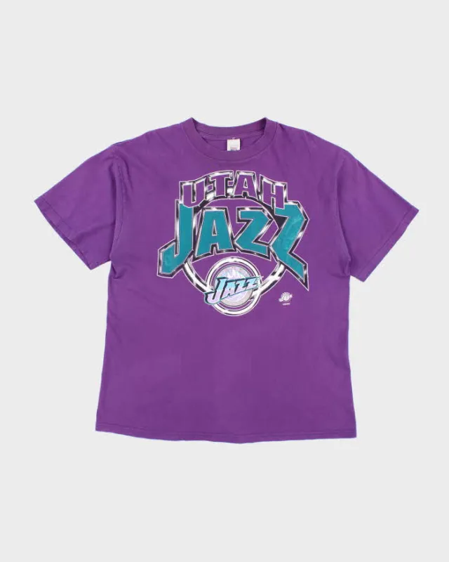 Vintage Utah Jazz NBA T-shirt - XL sold by Rokit