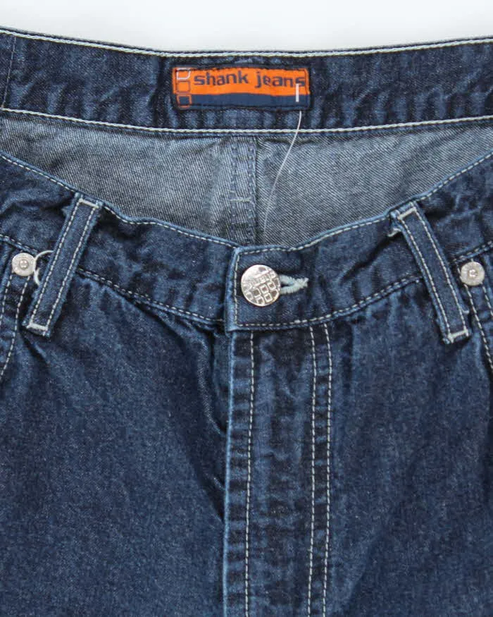 Vintage 90s Shank Jeans Wide Leg Jeans - W32 L32 sold by Rokit product image thumbnail 5