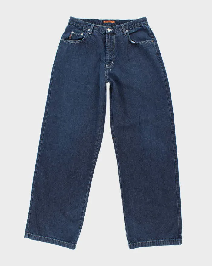 Vintage 90s Shank Jeans Wide Leg Jeans - W32 L32 sold by Rokit