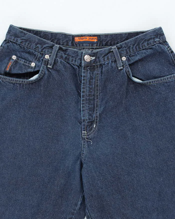 Vintage 90s Shank Jeans Wide Leg Jeans - W32 L32 sold by Rokit product image thumbnail 3