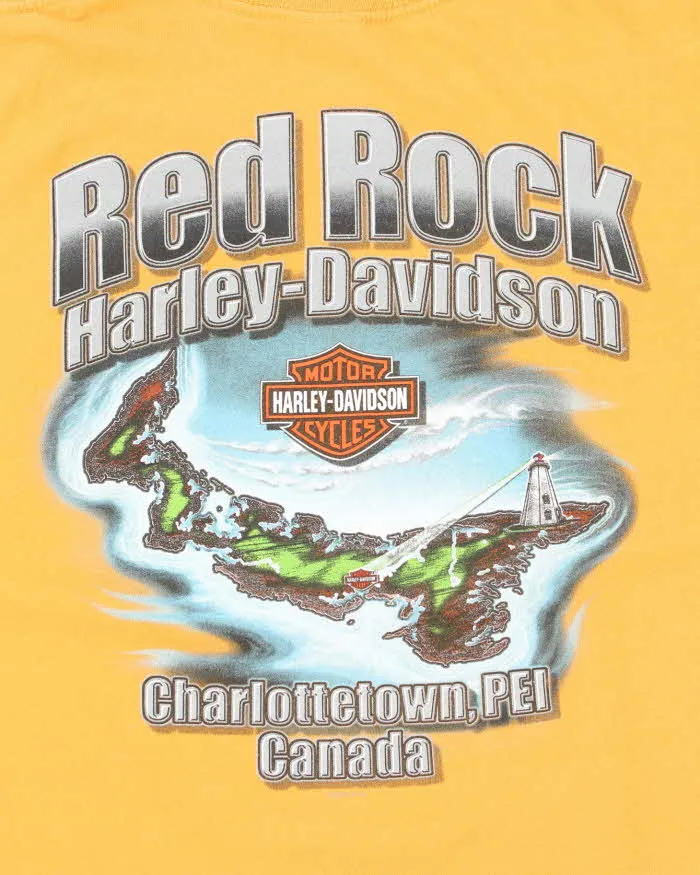 Vintage Harley Davidson Spell Out Logo T-Shirt - L sold by Rokit product image thumbnail 4