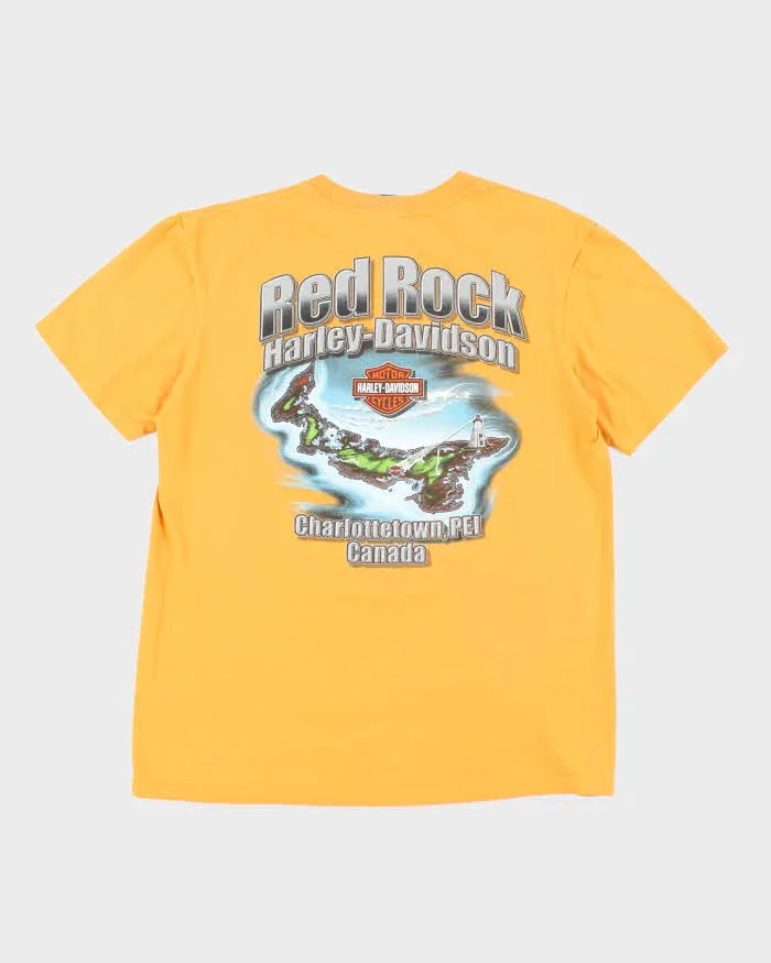 Vintage Harley Davidson Spell Out Logo T-Shirt - L sold by Rokit product image thumbnail 2