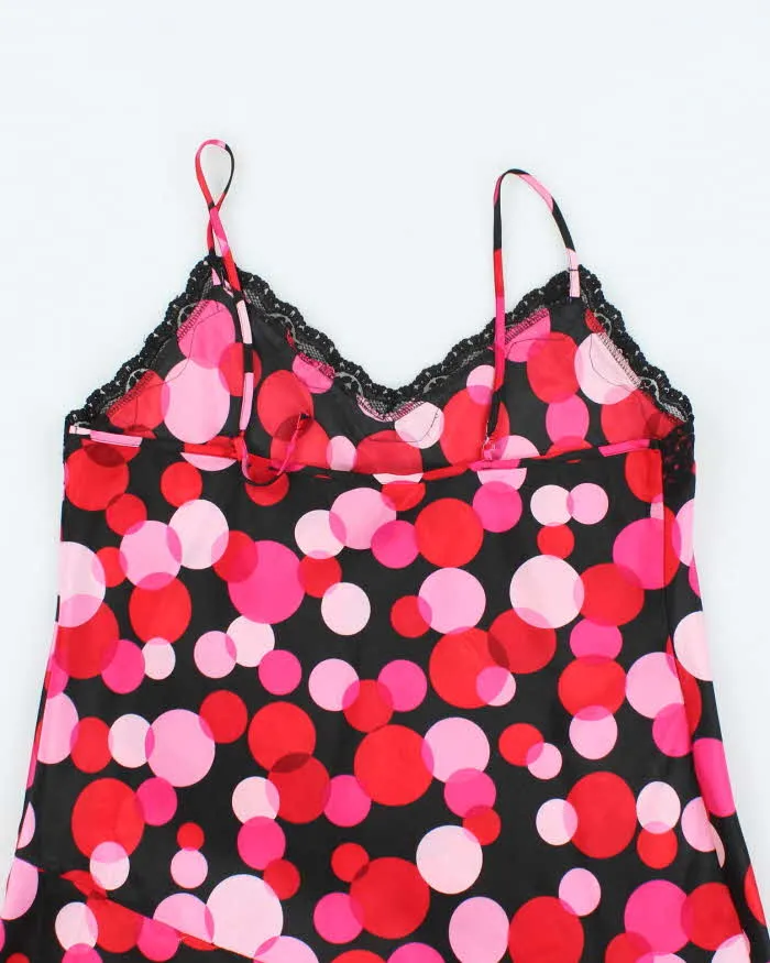 Vintage Y2k 00s Delicates Spotty Satin Dress - M sold by Rokit product image thumbnail 4