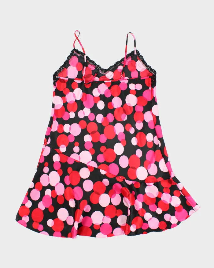 Vintage Y2k 00s Delicates Spotty Satin Dress - M sold by Rokit product image thumbnail 2