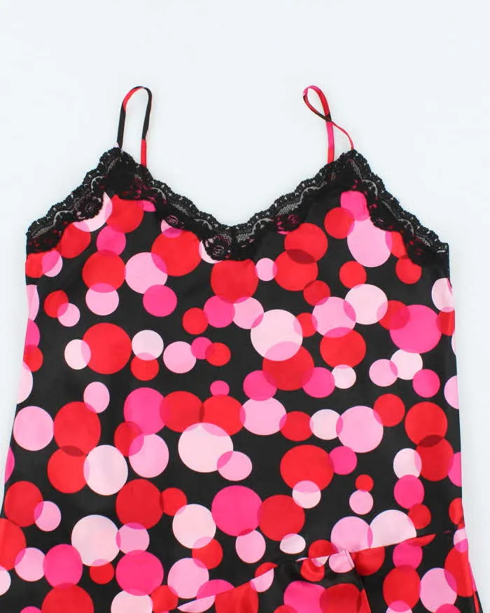 Vintage Y2k 00s Delicates Spotty Satin Dress - M sold by Rokit product image thumbnail 3