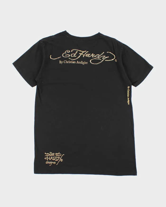 Vintage Y2K Ed Hardy Traditional Dragon Graphic T-Shirt - L sold by Rokit product image thumbnail 2