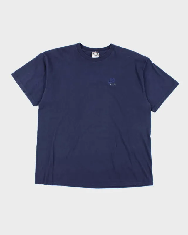 Vintage Nike Navy Blue T-shirt - XL sold by Rokit
