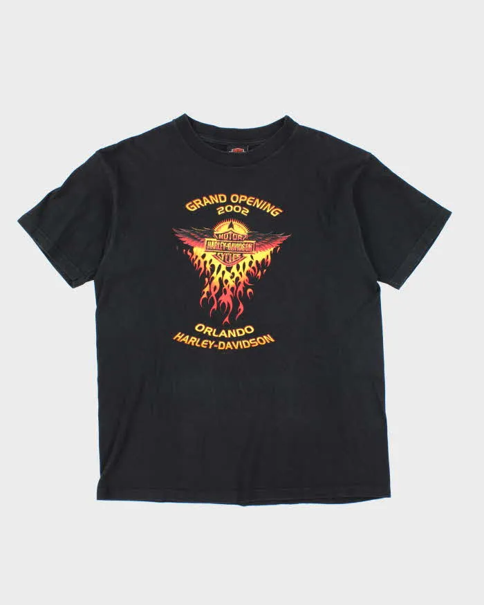 Vintage Harley Davidson Graphic T-shirt - L sold by Rokit