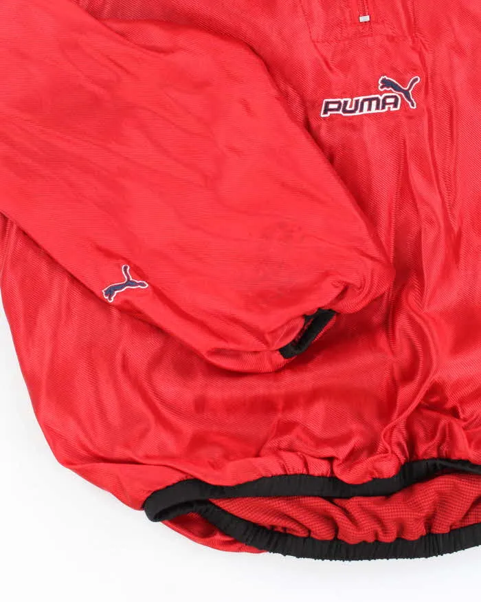 Vintage 2000s Puma Quarter-Zip Windbreaker - M sold by Rokit product image thumbnail 4