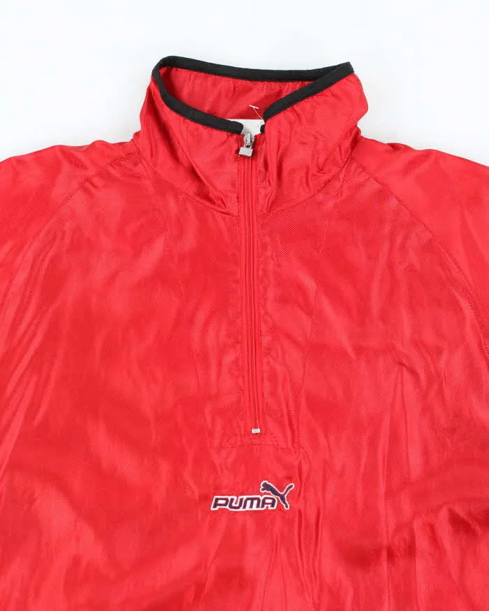 Vintage 2000s Puma Quarter-Zip Windbreaker - M sold by Rokit product image thumbnail 3