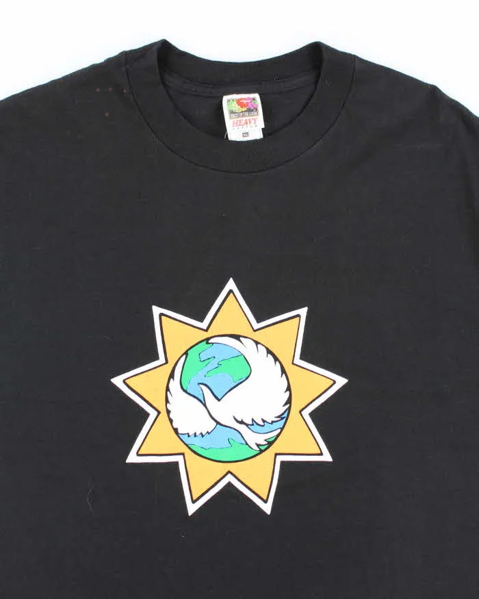 Vintage 90's World Peace Centre Graphic T-Shirt - XL sold by Rokit product image thumbnail 3