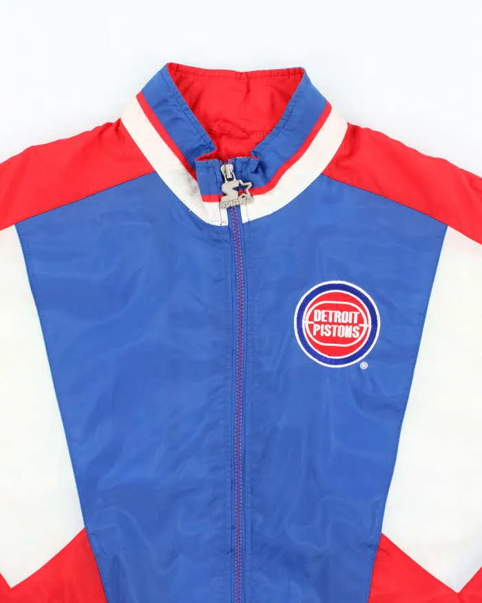 Vintage Starter NBA Detroit Pistons Windbreaker - M sold by Rokit product image thumbnail 3