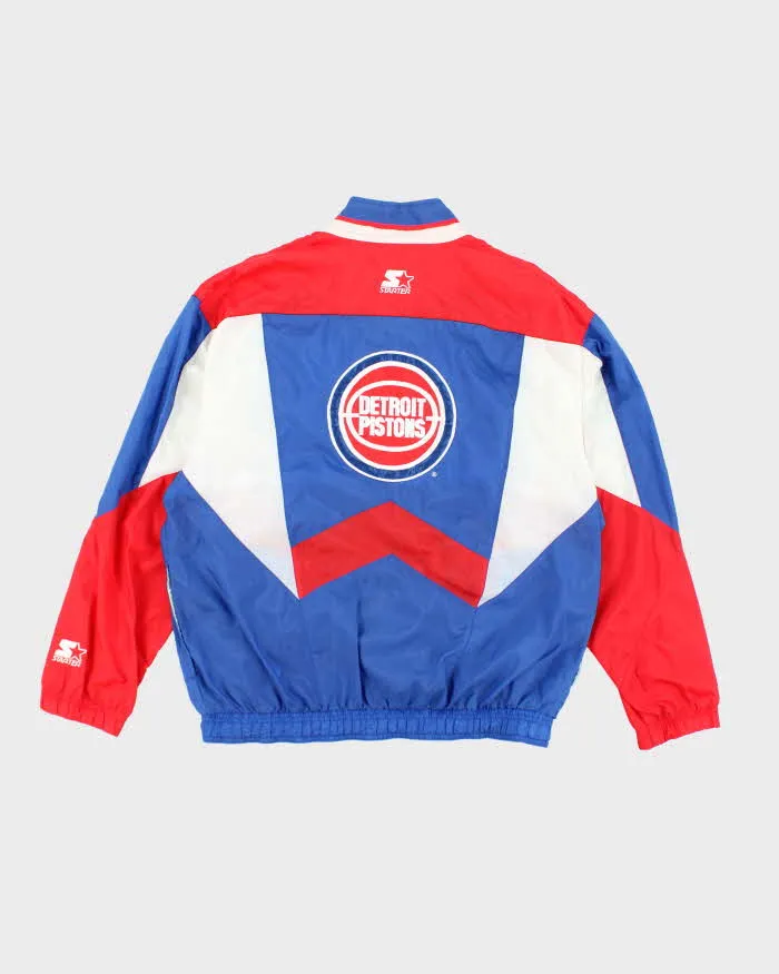 Vintage Starter NBA Detroit Pistons Windbreaker - M sold by Rokit product image thumbnail 2