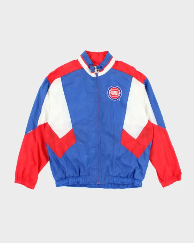 Vintage Starter NBA Detroit Pistons Windbreaker - M sold by Rokit
