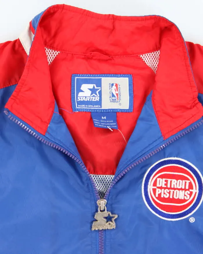 Vintage Starter NBA Detroit Pistons Windbreaker - M sold by Rokit product image thumbnail 5