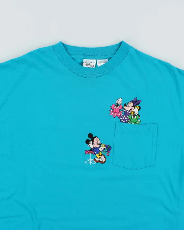 Vintage Disney Embroidered T-shirt - XXL sold by Rokit product image thumbnail 3
