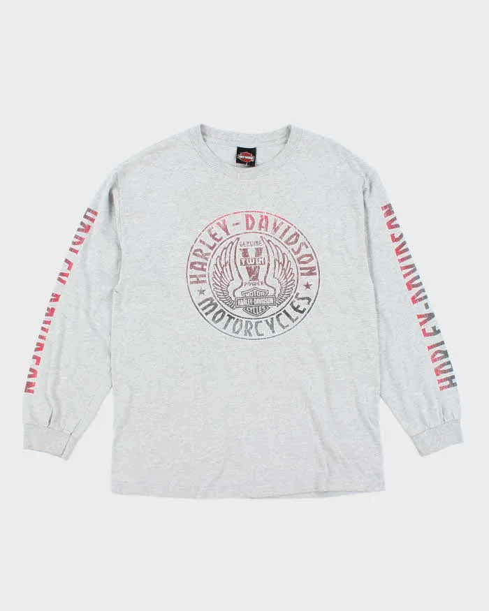 Vintage Harley Davidson Long Sleeve T-shirt - L sold by Rokit