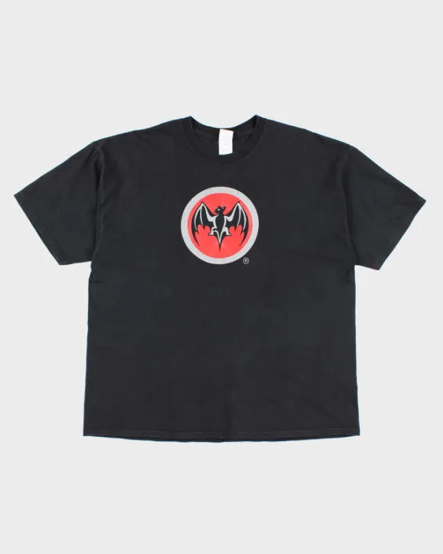 Vintage Bacardi Black T-shirt - XXL made by Rokit