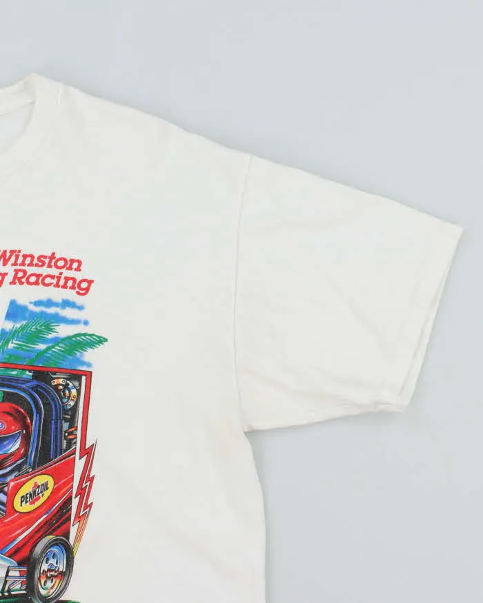 Vintage Winter Nationals Winston Drag Racing T-shirt - XL sold by Rokit product image thumbnail 4