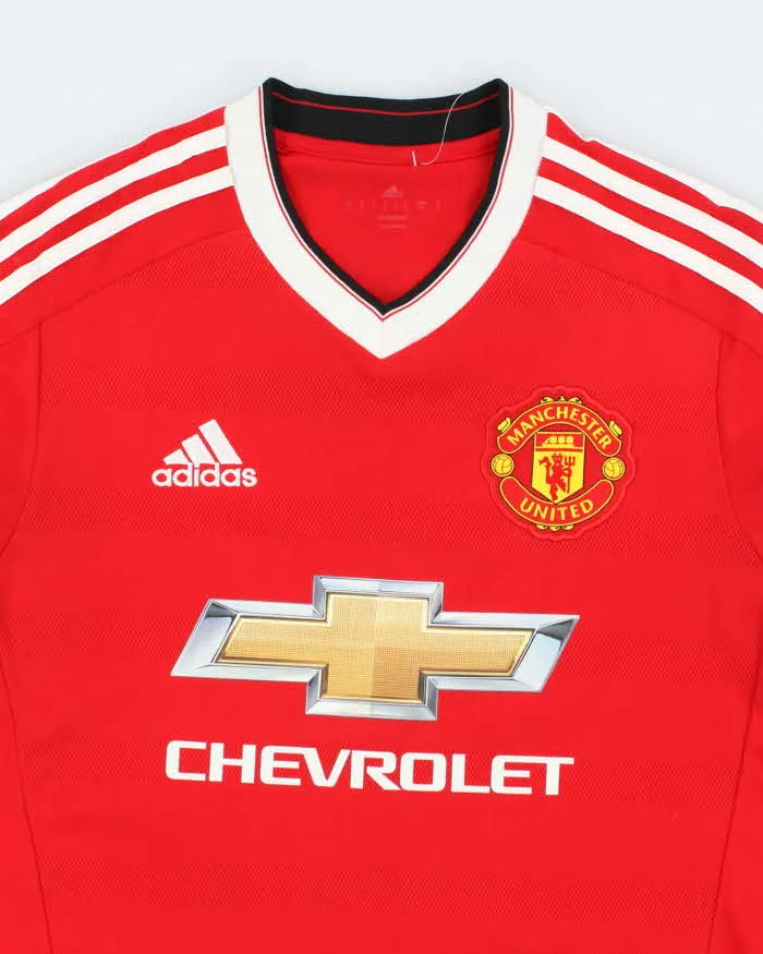 Vintage Adidas Manchester United Home Football Shirt - S sold by Rokit product image thumbnail 3
