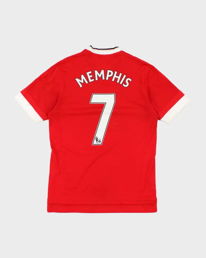 Vintage Adidas Manchester United Home Football Shirt - S sold by Rokit product image thumbnail 2