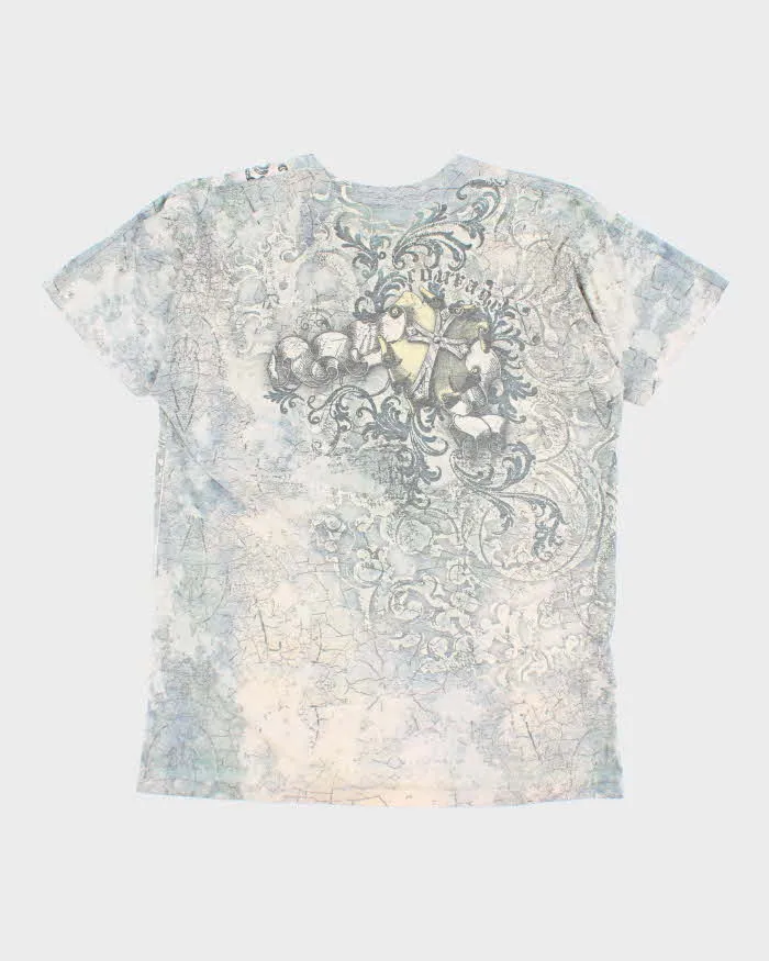Vintage Y2k 00s Vick Mayhem All Over Print T-shirt - L sold by Rokit product image thumbnail 2