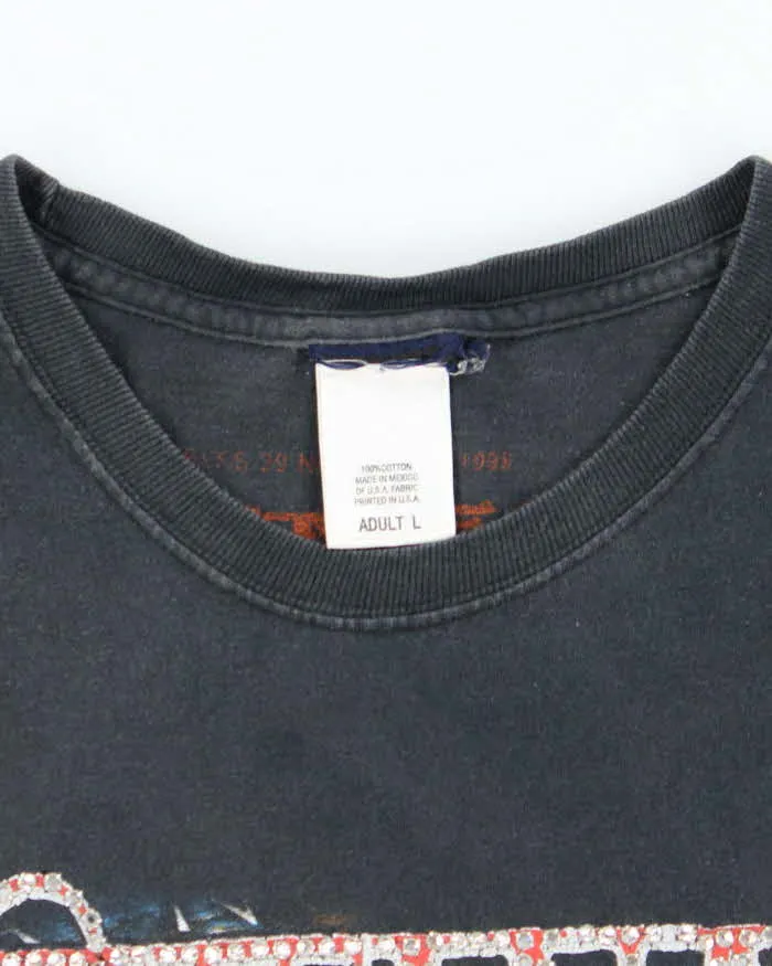 Vintage 2000s Carlos Santana Rhinestone Tour T-shirt - L sold by Rokit product image thumbnail 5