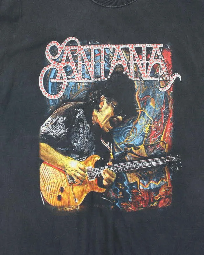 Vintage 2000s Carlos Santana Rhinestone Tour T-shirt - L sold by Rokit product image thumbnail 3
