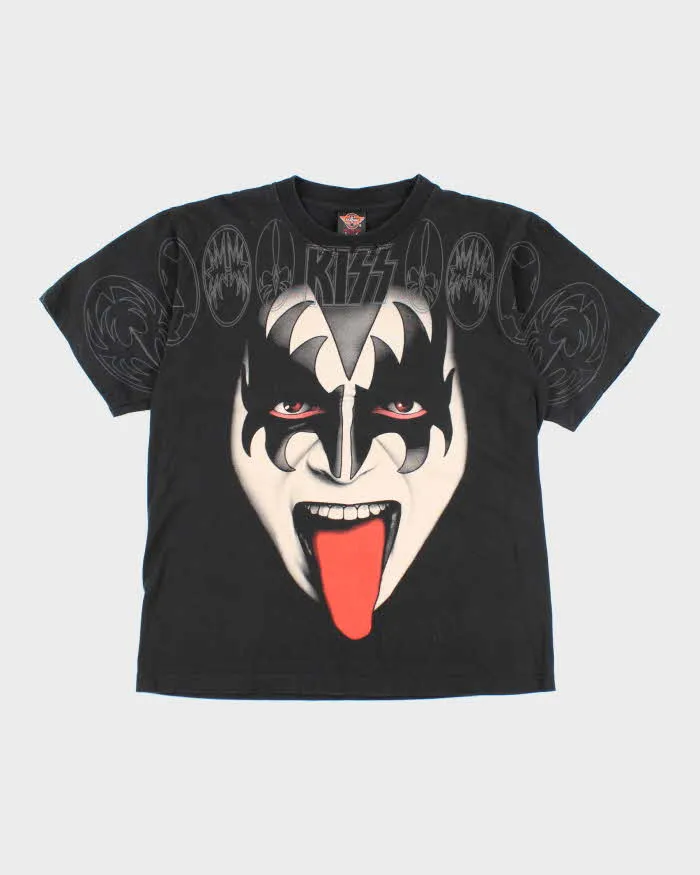 Vintage 90s Kiss Single Stitch T-shirt - L sold by Rokit