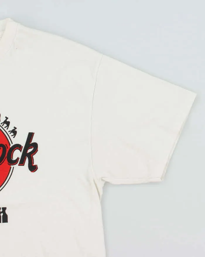 Vintage 90's Hardrock Cafe Riyadh Graphic T-Shirt - L sold by Rokit product image thumbnail 4
