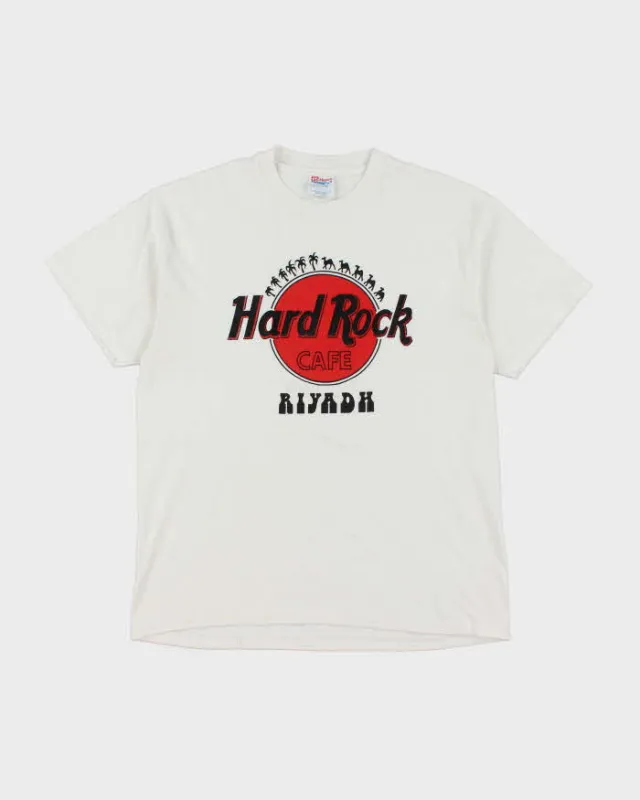Vintage 90's Hardrock Cafe Riyadh Graphic T-Shirt - L sold by Rokit