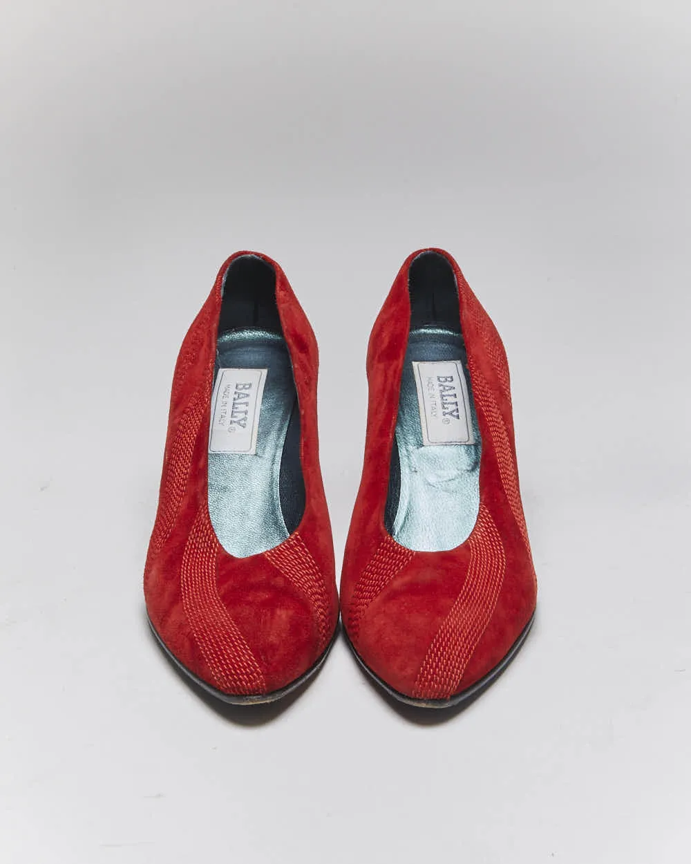 Vintage Bally Suede Heels - UK5.5 sold by Rokit product image thumbnail 3