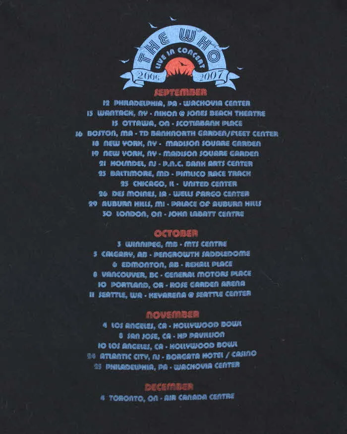 Vintage The Who 2006/07 Tour T-shirt - L sold by Rokit product image thumbnail 4