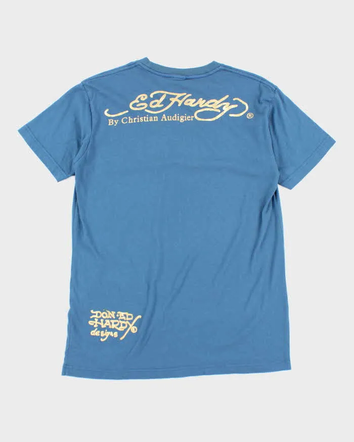 Vintage Y2k 00s Ed Hardy Rhinestone T-shirt - XL sold by Rokit product image thumbnail 2