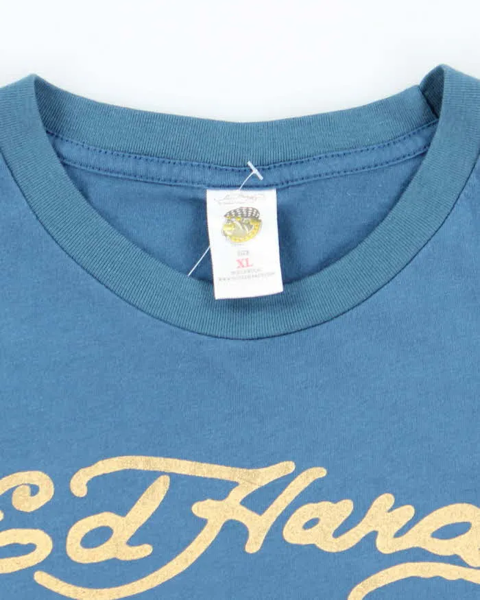 Vintage Y2k 00s Ed Hardy Rhinestone T-shirt - XL sold by Rokit product image thumbnail 5