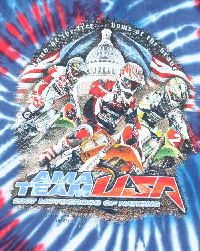 Vintage USA Motocross Of Nations 2007 T-shirt - L sold by Rokit product image thumbnail 4