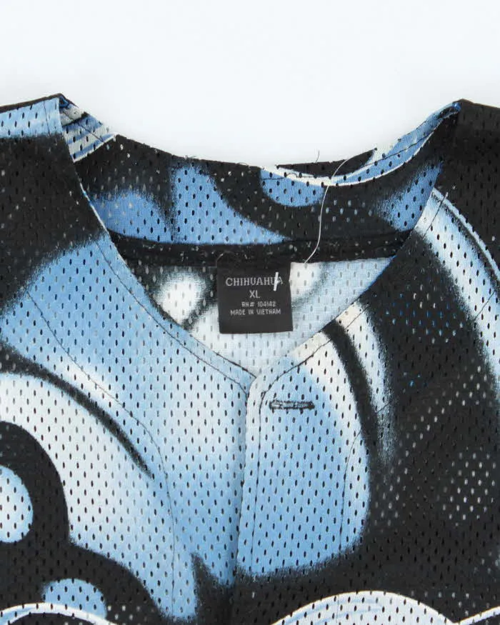Vintage Y2K Joker All Over Print Button Up Jersey - XL sold by Rokit product image thumbnail 5