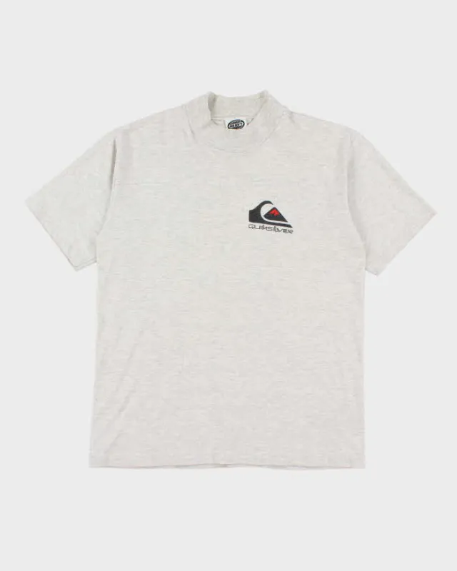 Vintage 90s Quicksilver Single Stitch T-shirt - M sold by Rokit