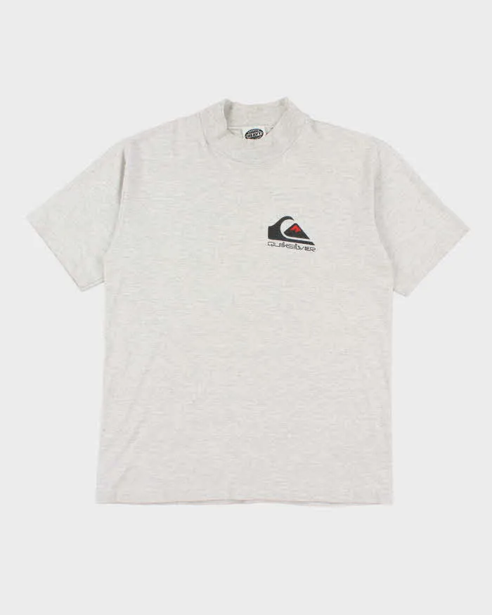 Vintage 90s Quicksilver Single Stitch T-shirt - M sold by Rokit
