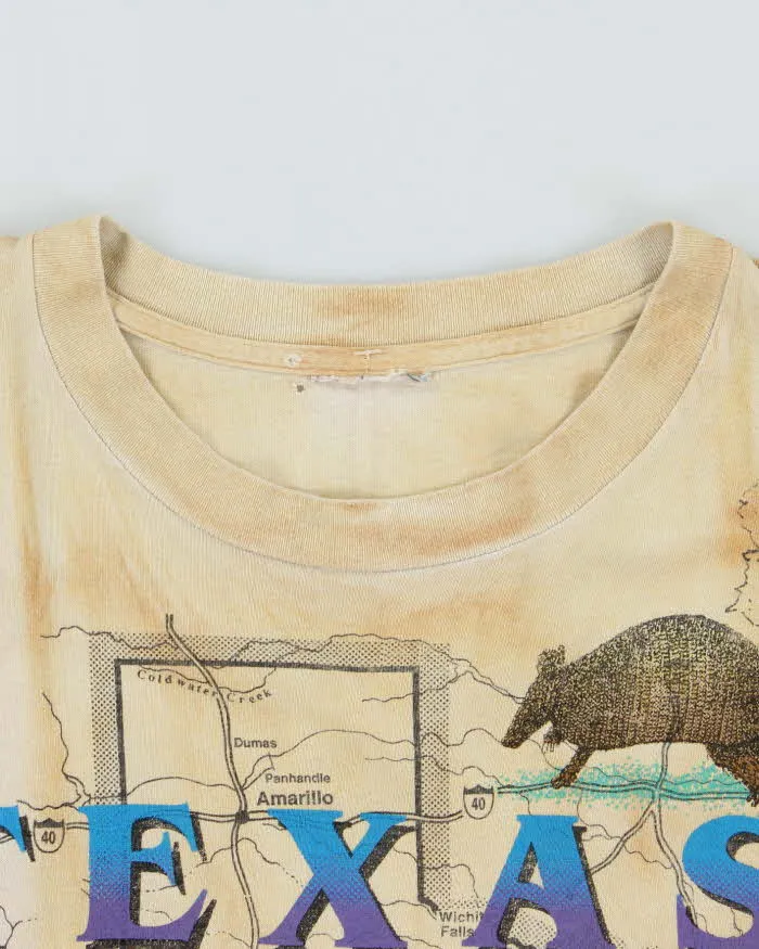 Vintage Texas All Over Print T-shirt - XL sold by Rokit product image thumbnail 5